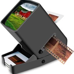Rybozen 3X Magnification Slide Viewer, LED Transparency Viewer for 35mm Slides & Film Negatives image 1