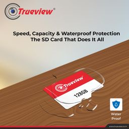 Trueview Memory Card Grade UHS-3 Class 10, Up to 70 Mbps Reading & 30 Mbps Writing Speed with High Performance of Data Transfer & Lower Power Consumption for Portable Devices (128, GB) image 3