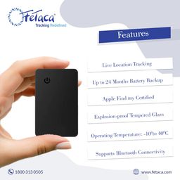 fetaca Ultra Thin Card Finder Tracker Compatible with iOS Devices – Find Your Keys Wallet Luggage Assets and More with Bluetooth Connectivity image 5