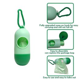 generic Amso Portable Disposable Baby Diaper Nappy Garbage Bag with Removable Capsule Box (1 Capsul and 2 Multi Color Garbage Roll) image 3