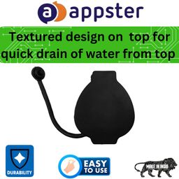 APPSTER Suitable for Ola S1 Pro/Air S1 Pro Gen 2 Scooter Charger Socket Cap TPU Cover (Socket) image 4