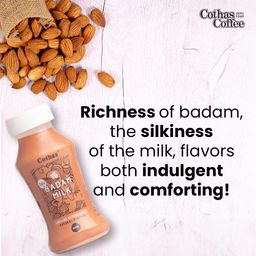 Cothas Badam Milk made with Real-Toned Milk 150ml Pack of 6 image 3
