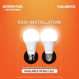 Halonix Astron Plus Base B22 20Watt Led Bulb (White, Cool Day Light) image 5