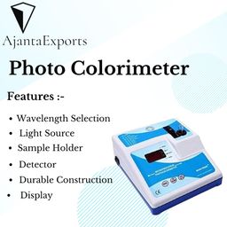 AjantaExports Microprocessor Photo Colorimeter Color Measurement Microprocessor Photo Colorimeter image 2