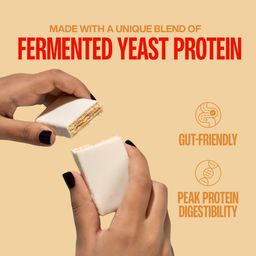 SuperYou Cheese Protein Wafer Bars (Pack of 10)|10g Protein, 3g Fiber, No Added Sugar|Yeast Fermented Protein|Energy Bars|Crunchy Wafer Bar|100% Vegetarian|No Palm Oil|400g image 3