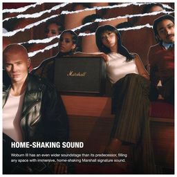 Marshall Woburn III Wired Connectivity Home Speaker with HDMI Input, Bluetooth 5.2 & RCA or 3.5mm Input - Brown image 3