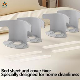 Alark Ultimate Sheet Holders Keep Sheets Firm & Tight, Effortless Bedding Solution For Perfect, Wrinkle-Free Sleep Ensure Fitted Sheets Stay Snug Secure Ideal For Restful Homes Fitted Sheet Clips Lock image 4