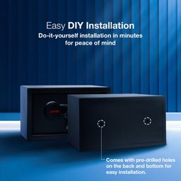 Ozone 9.2 Litres Digital Safe Locker for Home & Office – Digital Lock, 1-Way Unlocking (Password), Size: 200H x 350W x 200D mm, Weight: 5.9kg, 2-Year Warranty image 5