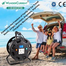 wundercurrent WunderCurrent® EV Charger with 25 Metres of 4 Sq Mm 3-Core Cable 6-in-1 Digital Energy Metre External Earthing Mechanism (W3 Ultra) image 4