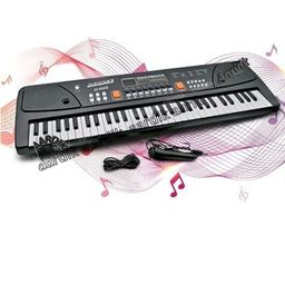 generic Amazon Electronic Digital Piano Keyboard 61 Keys- Multi-Function Portable Piano Keyboard with LED Display Microphone and USB Cable., Black (BF-630A1-61) NOTE:-Original quality! image 2