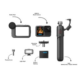 GoPro Hero13 Creator Edition Includes Hero13 Action Camera, Volta, Media Mod, Light Mod, Magnetic Mount (1-Yr International+1-Yr India Warranty),Black image 2
