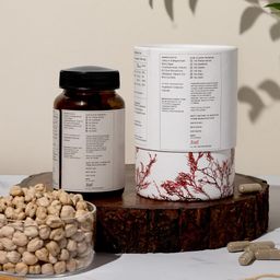 earthful Calcium Magnesium Capsules | 100% Plant, Non-Synthetic | Bone Health Support with Vitamin D3 & K2 | 60 Capsules for Stronger Bones & Joint Relief | Clean Formula, No Additives, 260 grams image 2