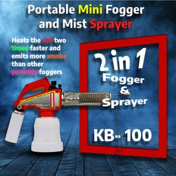 bkr BKR® KB100 2-in-1 Portable Mini Fogger & Mist Sprayer, Diesel-Powered with Double Netted Burner, Manual Power Start, High-Efficiency Output, Lightweight & Compact Design, 1-Year Manufacturer Warranty image 2