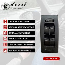 Kylo SmartTouch Power Window Switch – Precision Control for Effortless Window Operation | Sleek Design with Durable Build for Enhanced Driving Experience (Scorpio CRDI) image 4