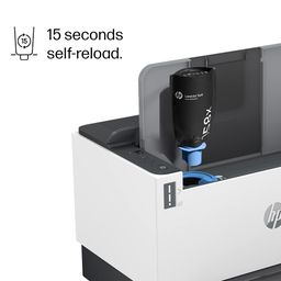 HP Laserjet Tank 1020w Printer, Wireless, Print, Hi-Speed USB 2.0, Bluetooth LE, Up to 22 ppm, 150-sheet Input Tray, 100-sheet Output Tray, 25,000-page Duty Cycle, Black and White, 381V6A image 2