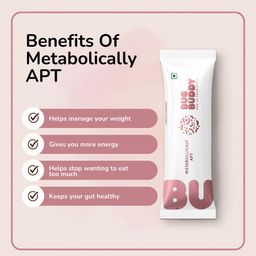 Bug Buddy Metabolically APT | Weight Management & Gut Wellness Supplement with Probiotics, L-Carnitine & Chromium | Supports Metabolism & Reduces Cravings | 30 Days Pack (30 Days Pack) image 3