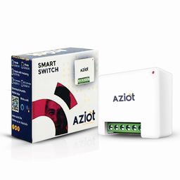 AZIOT 4 Node Smart Switch Mini - Wifi/Bluetooth Communication - Made in India - Timer Function - Works with Google Home and Amazon Alexa… (2 Module Size) image 1