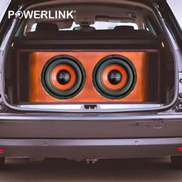 powerlink solar POWERLINK 8" Subwoofer Imported Orange SPL Foam 200W Peak RMS Power/4-Ohm/1.5-Inch Copper Coil/ 120mm Single Magnet Ideal for Upgrading Car Bass Tubes, Home Subwoofer Systems, and DIY Audio Projects image 5