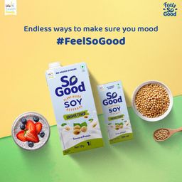 So Good Soy Beverage Unsweetened 1.2L (6 x 200ml) image 5