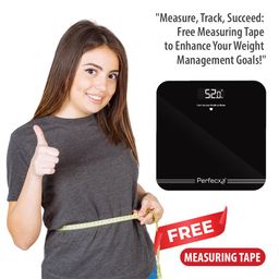 Perfecxa Digital Weighing Scale with LED Dispalay and Auto On/Off Functional, Weight Capacity 180 Kgs image 3