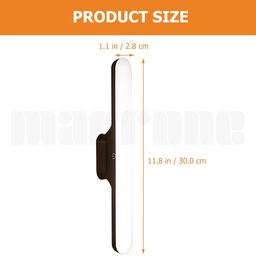 Marrone Light Bar LED Desk Lamp Wall Light Bar LED Reading Bar Reading Light USB Magnetic Stripe Student Eye Protection Magnetic Desk Lamp Desk Rechargeable Light Overhead Desk Light Bar Counter image 4