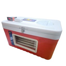 hatchpro 50 eggs incubator fully automatic | with viewing window, Automatic multipurpose egg turning tray and ABS Fibre Body (50 Eggs Capacity) image 2