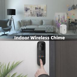 SafeOBuddy Smart Video Doorbell | Smart WiFi Configuration Two Way communicaton | Record & Capture | Waterproof and Durable image 3