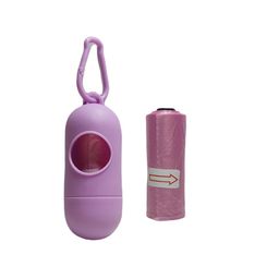 generic Amso Diaper Disposal Bag Dispenser Purple Color with (2 Garbage Rolls) image 1