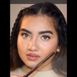 Charmacy Milano Intense Eyebrow Filler (Brown) - 0.3 g, Natural Brows, Built in Spoolie Brush, Dual Function, Sweat Resistant, Triangular Pencil Tip, Eyebrow Expert, Vegan, Cruelty Free, Non-Toxic image 3