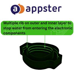 APPSTER Suitable for Ola S1 Pro/Air S1 Pro Gen 2 Scooter Charger Socket Cap TPU Cover (Socket) image 2