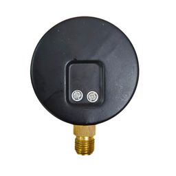 "Ji" Japsin Instrumentation Commercial Oxygen Pressure Gauge, 2 1/2" Dial, Range 0-280 Kg/Cm2 with a dual scale of 4000 PSI, Direct Mounting Bottom Entry, 1/4" BSP Connection, MS Case & Brass Internal image 3