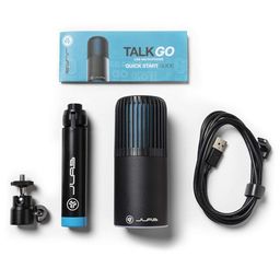 JLab Audio Talk Go USB Microphone | USB-C Output | Cardioid or Omnidirectional | 96k Sample Rate | 20Hz - 20kHz Frequency Response | Volume Control and Quick Mute | Plug and Play image 5