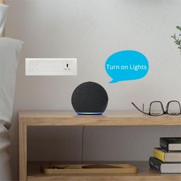 Halox Wi-Fi Smart 4 Gang Touch Switch (White, Pack of 1) | No Hub Required | Compatible with Alexa, Google Assistant image 3