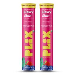 the plant fix plix PLIX - THE PLANT FIX Glutathione Tablets With Vitamin C For Clear And Youthful Skin (Strawberry)|15 Collagen Supplements |500mg L-Glutathione,Vitamin E And Hyaluronic Acid,2 count,15 capsules image 1