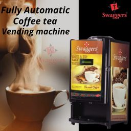 swaggers Heavy Duty Tea/Coffee/Soup Vending Machine With 3 Lane Suitable For Office/Factory/Godawn/Home/Catering House.Ready to Serve, No Milk Required(Free Sample Premix) 1 Year Warranty image 3