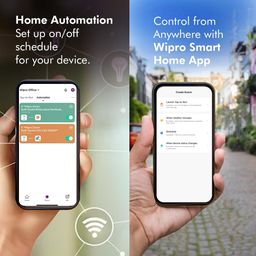 Wipro Smart Wi-Fi 20W CCT LED Batten | White Tunable | Dimmable | Scheduling | Scene Creation | Smart Grouping of Lights | Control from Anywhere | Amazon Alexa & Google Asst. Compatible | Pack of 2 image 4