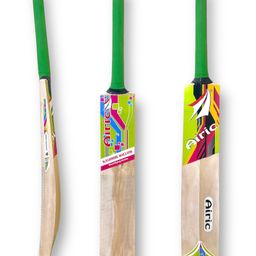 Airic Singapore Cane Handle with Toe Guard and Cover Size 5 Kashmir Willow Cricket Bat - Green-28