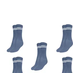 MUKHAKSH Grey Cotton Socks-image-101