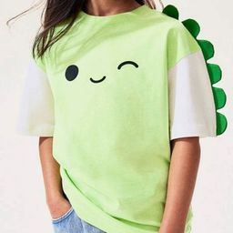 LULU & SKY Girls High Neck Applique T-shirt-picture-32