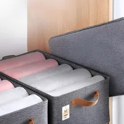 NFI essentials Grey Set Of 6 Self Design Organisers image 5