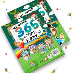 hellofriend books My Super 365 Activity Book: Packed With a Variety of Thought-Provoking Puzzles, Brain Teasers, and Educational Challenges (Book 1) image 4