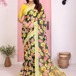 Moda Rapido Floral Printed Saree-picture-34