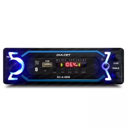 Dulcet Universal Fit Single Din Mp3 Fixed Panel Car Stereo Bluetooth, Auxiliary, Equalizer, FM, DC-A-4009-44