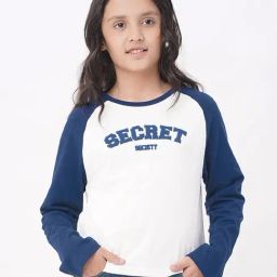 Edheads Kids White & Blue Cotton Printed Full Sleeves T-Shirt-image-64