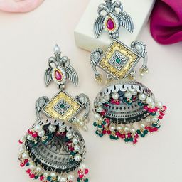 ABDESIGNS Classic Jhumkas Earrings-19