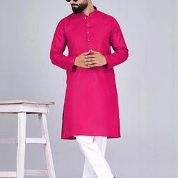SZN Men Multi Cotton Kurtas-picture-18
