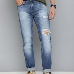 Levis Men Slim Fit Mildly Distressed Heavy Fade Stretchable Jeans-picture-54