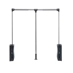 Hettich Wardrobe Lift 580 mm Grey Finish, 9339725-image-30