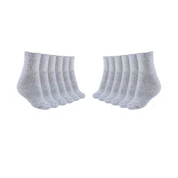 MUKHAKSH Unisex Grey Socks-image-56