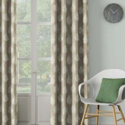 DDECOR Live Beautiful Brown Polyester 7 ft Door Curtain-image-78